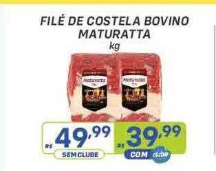 Filé de costela bovino maturatta