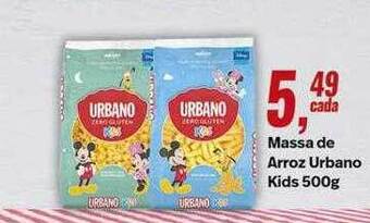 Massa de arroz urbano kids