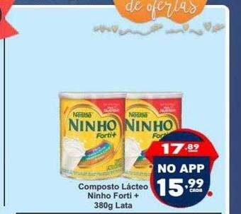 Rede Super Compras Composto lácteo ninho forti + lata oferta