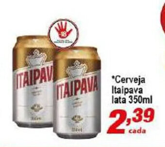 Peri Supermercado Cerveja Itaipava lata 350ml oferta