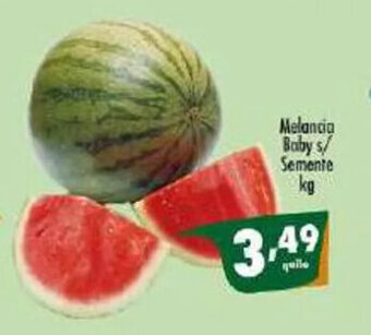 Melancia Baby s/ semente 1kg