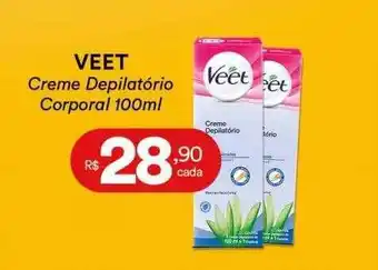 Veet creme depilatório corporal