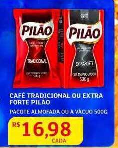 Assaí Atacadista Café tradicional ou extra forte pilão oferta
