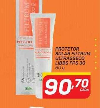 GBarbosa Protetor solar filtrum ultrasseco libbs fps 30 oferta