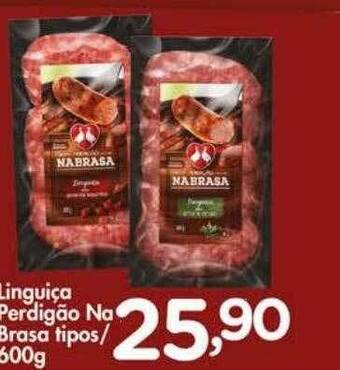 Confiança Supermercados Linguiça perdigão na brasa tipos oferta