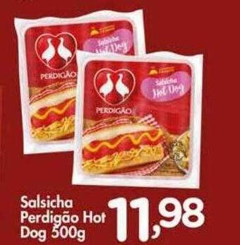 Confiança Supermercados Salsicha perdigão hot dog oferta