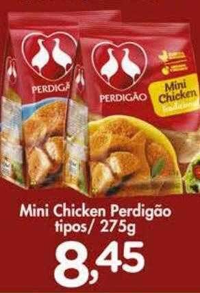 Confiança Supermercados Mini chicken perdigão tipos oferta