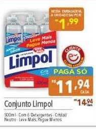 Supermercados Condor Conjunto limpol oferta