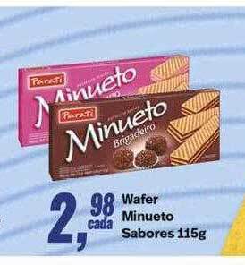 Rede Multi Market Wafer minueto sabores oferta