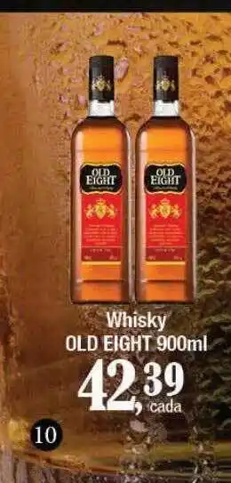 Supermercados Unidos Whisky old eight oferta