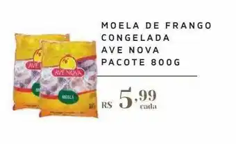 Empório Bahamas Moela de frango congelada ave nova oferta