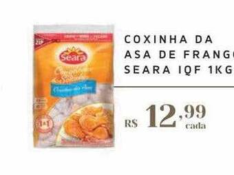 Empório Bahamas Coxinha da asa de frango seara iqf oferta