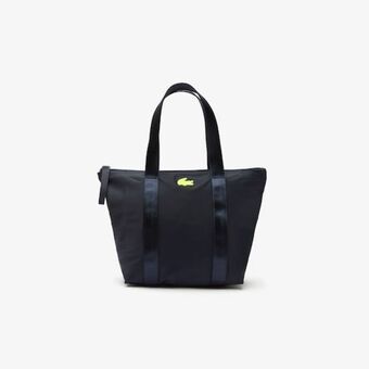 Lacoste Sacola feminina izzie xs em náilon com zíper oferta