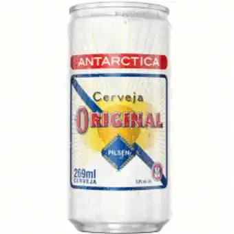 Veran Supermercados Cerveja original lata 269ml oferta