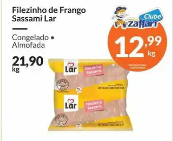 Zaffari Filezinho de frango sassami lar oferta