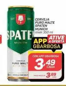 GBarbosa Cerveja puro malte spaten munich sleek oferta