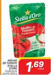 GBarbosa Molho de tomate stella d'oro tradicional sachê oferta