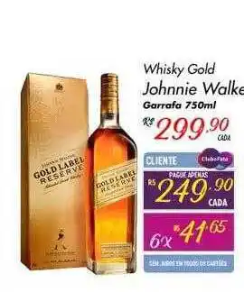 Muffato Whisky gold johnnie walker oferta