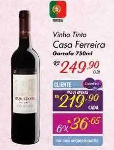 Muffato Vinho tinto casa ferreira oferta