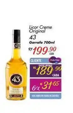 Muffato Licor creme original 43 oferta