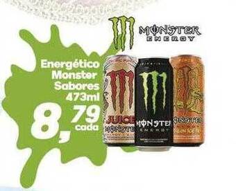 Rede Multi Market Energético monster sabores oferta