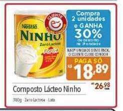 Supermercados Condor Composto lácteo ninho oferta