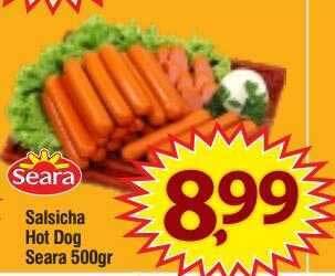Rede Plus Supermercados Salsicha hot dog seara oferta