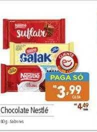 Supermercados Condor Chocolate nestlé oferta
