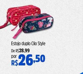 Estojo duplo clio style