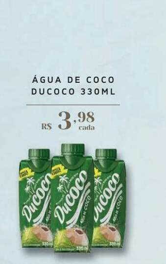 Empório Bahamas Água de coco ducoco oferta