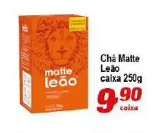 Pão de Mel Chá Matte Leão caixa 250g oferta