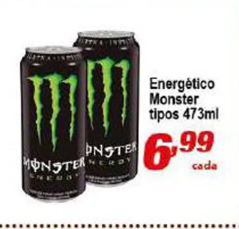 Energético Monster tipos 473ml