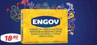 GBarbosa Engov maleato de mepiramina hidróxido de alumínio ácido acetilsalicílico cafeína oferta