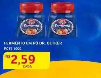 Assaí Atacadista Fermento em pó dr. oetker pote oferta