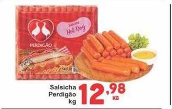 Rede Super Compras Salsicha perdigão kg oferta