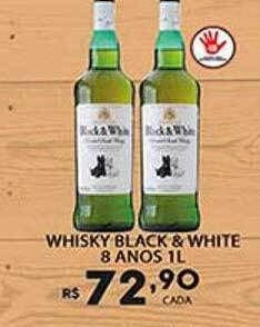 Whisky black & white 8 anos