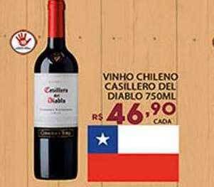 Vinho chileno casillero del diablo