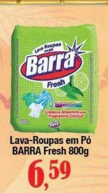 Supermercados Unidos Lava-roupas em pó barra fresh oferta