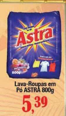 Supermercados Unidos Lava-roupas em pó astra oferta