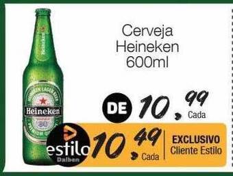 Supermercado Dalben Cerveja heineken oferta