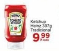 Rossi Supermercado Ketchup Heinz 397g Tradicional oferta