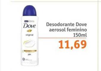 Sonda Desodorante dove aerosol feminino oferta