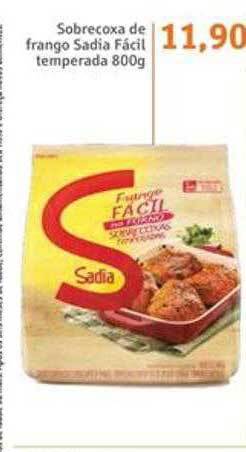Sonda Sobrecoxa de frango sadia fácil temperada oferta