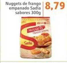 Sonda Nuggets de frango empanado sadia sabores oferta