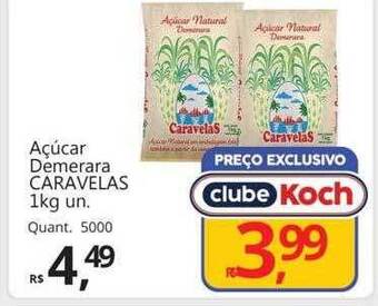 Açucar demerara caravelas