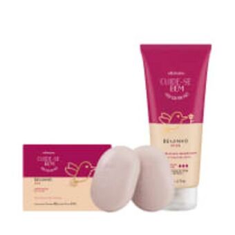 O Boticário Combo cuide-se bem beijinho: loção hidratante, 200ml + sabonete em barra, 2 un. 80g cada oferta