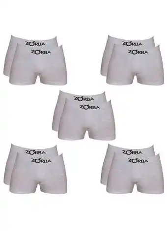 Kit com 10 cuecas boxer zorba 781