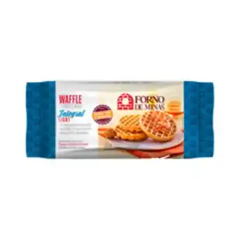 Supermercados Pague Menos Waffle forno de minas light integral 280g oferta