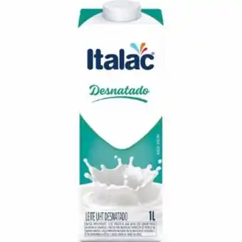 Supermercado Estrela Azul Leite l vida italac desnatado 1l oferta