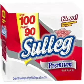 Guardanapo sulleg folha simples 31x31 lv100pg90